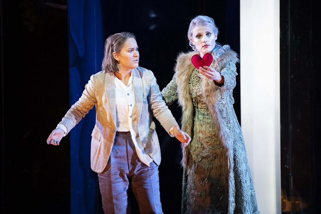 Massenet: Cendrillon - Eléonore Pancrazi (Prince Charming), Caroline Wettergreen (The Fairy ) - Glyndebourne (photo by Richard Hubert Smith)