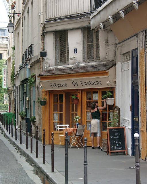 Crêperie Saint Eustache, Rue Sauval, Paris