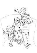 Dibujos de la Familia ♥ (es colorear dibujos imagenes foto familia )