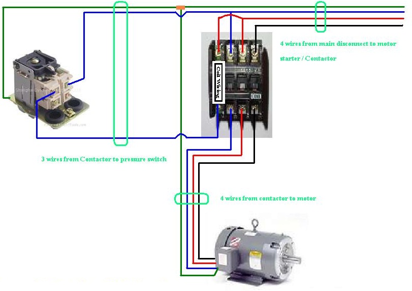 3 Phase Contactor Control Wiring