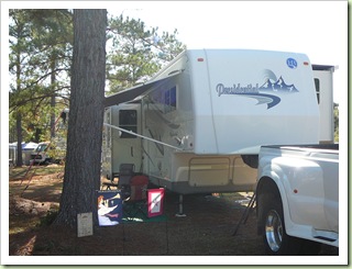Site 92 at Hardeeville RV
