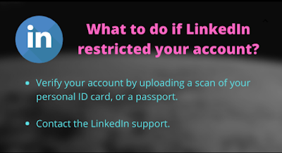 what to do if LinkedIn restricted your account