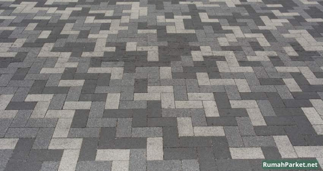 Paving Block Model Zig-zag