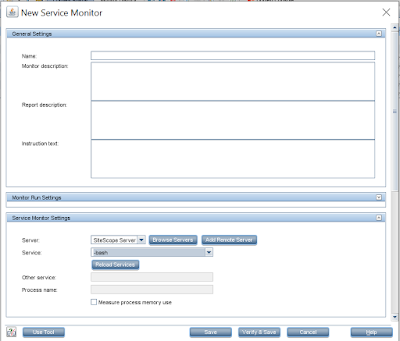 SiteScope- Monitor Service