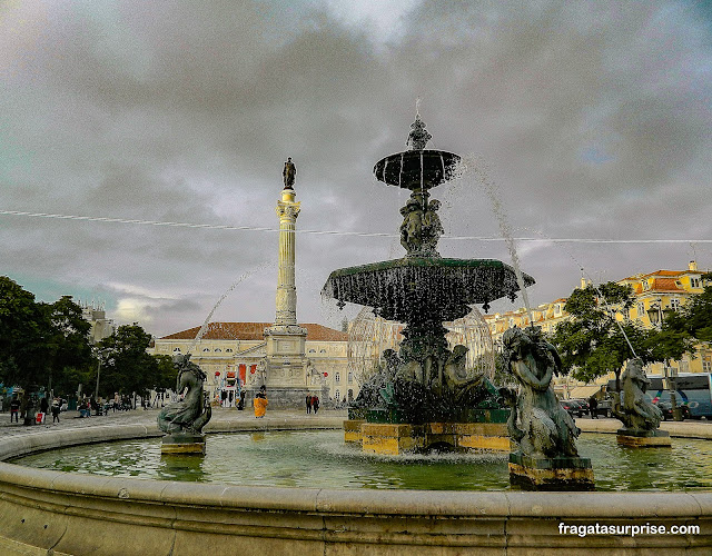 Largo do Rossio, Lisboa, Portugal