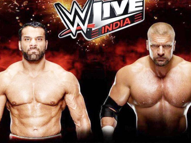 WWE | Jinder Mahal | Triple H | WWE Live India