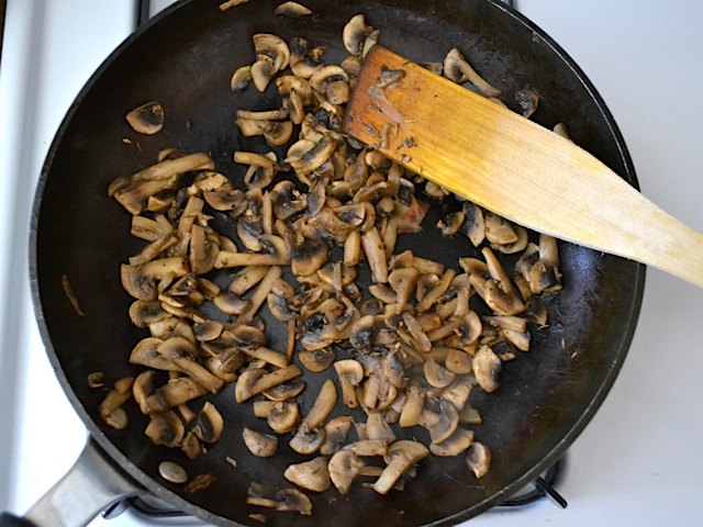 cooked mushrooms