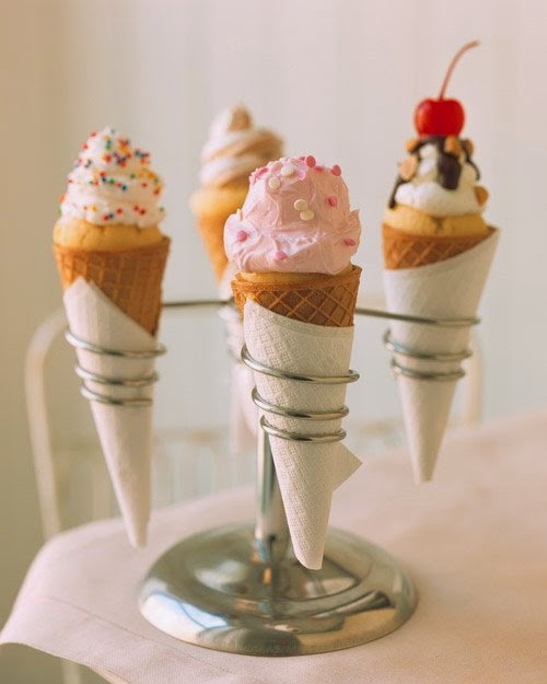 Cupcakes In Ice Cream Cone