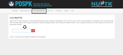 Update Cara Melihat Daftar Calon Penerima NUPTK melalui Aplikasi VervalGTK 2018