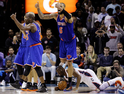 NBA : Beleaguered Knicks Travel to Oklahoma City