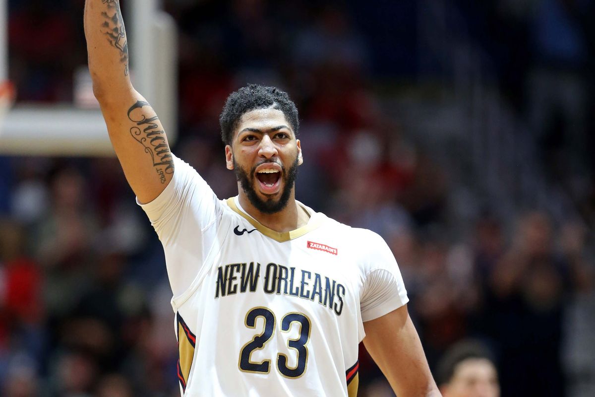 After four losses in a row, Anthony Davis seems antsy ...