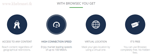 إضافة Browsec VPN