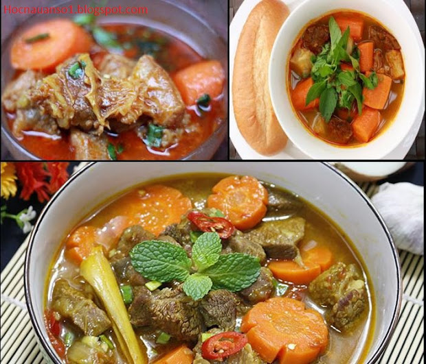 CÁCH NẤU BÒ KHO