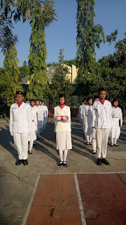 Pasukan Pengibar Bendera SMAN 11 Surabaya