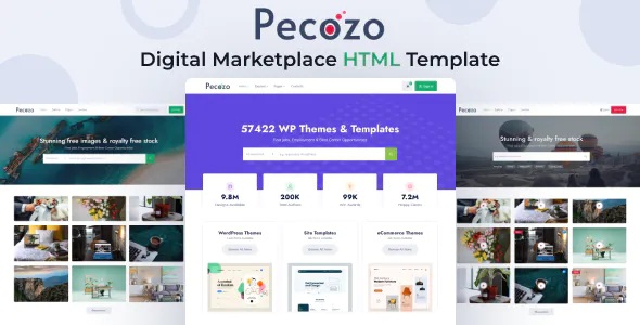 Best Digital Marketplace HTML Template