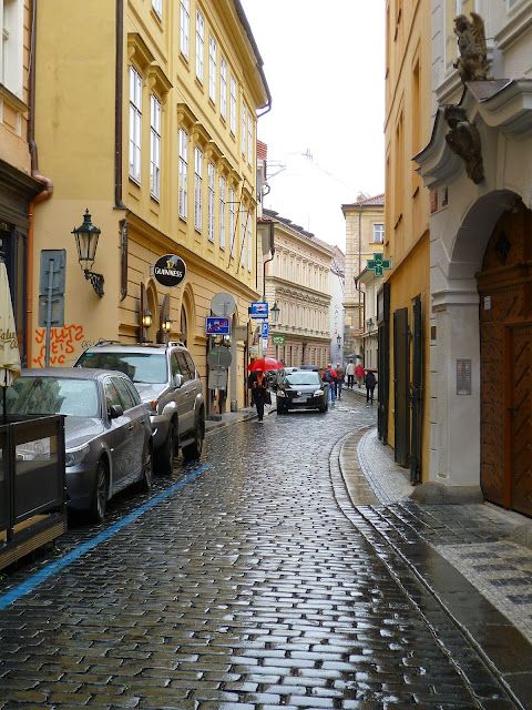 Улицы в Праге, Чехия (Street in Prague, Czech Republic)