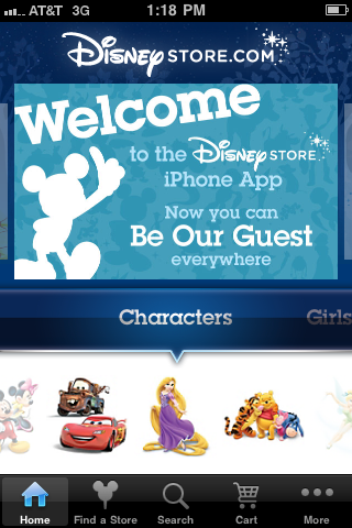 Destination Vinylmation: Review: New Disney Store App