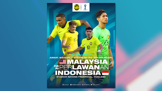 Malaysia vs Indonesia Piala AFF U23 Tahun 2023