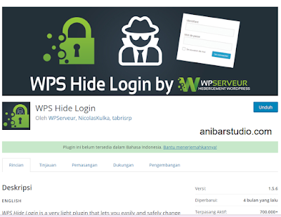 2 Plugin Untuk Mengganti URL Login WordPress