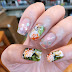 More Peonies on My Nails Water Decal Nail Art