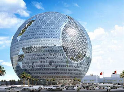 Architectural Design of Technosphere in Dubai by James Law Cybertecture