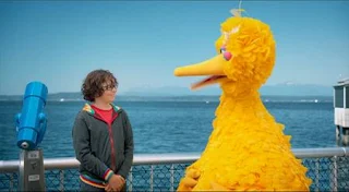 Big Bird's Road Trip. Big Bird chats with Noah about life in Seattle, Washington. Sesame Street Episode 5009, Humpty Dumpty's Football Dream, season 50.