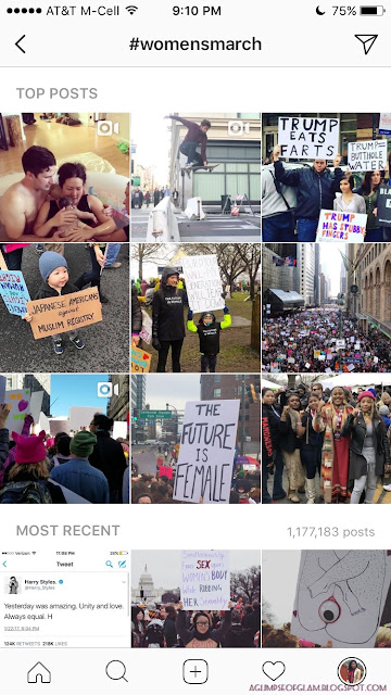 Speak Up Now: Thoughts on the Women's March - A Glimpse of Glam