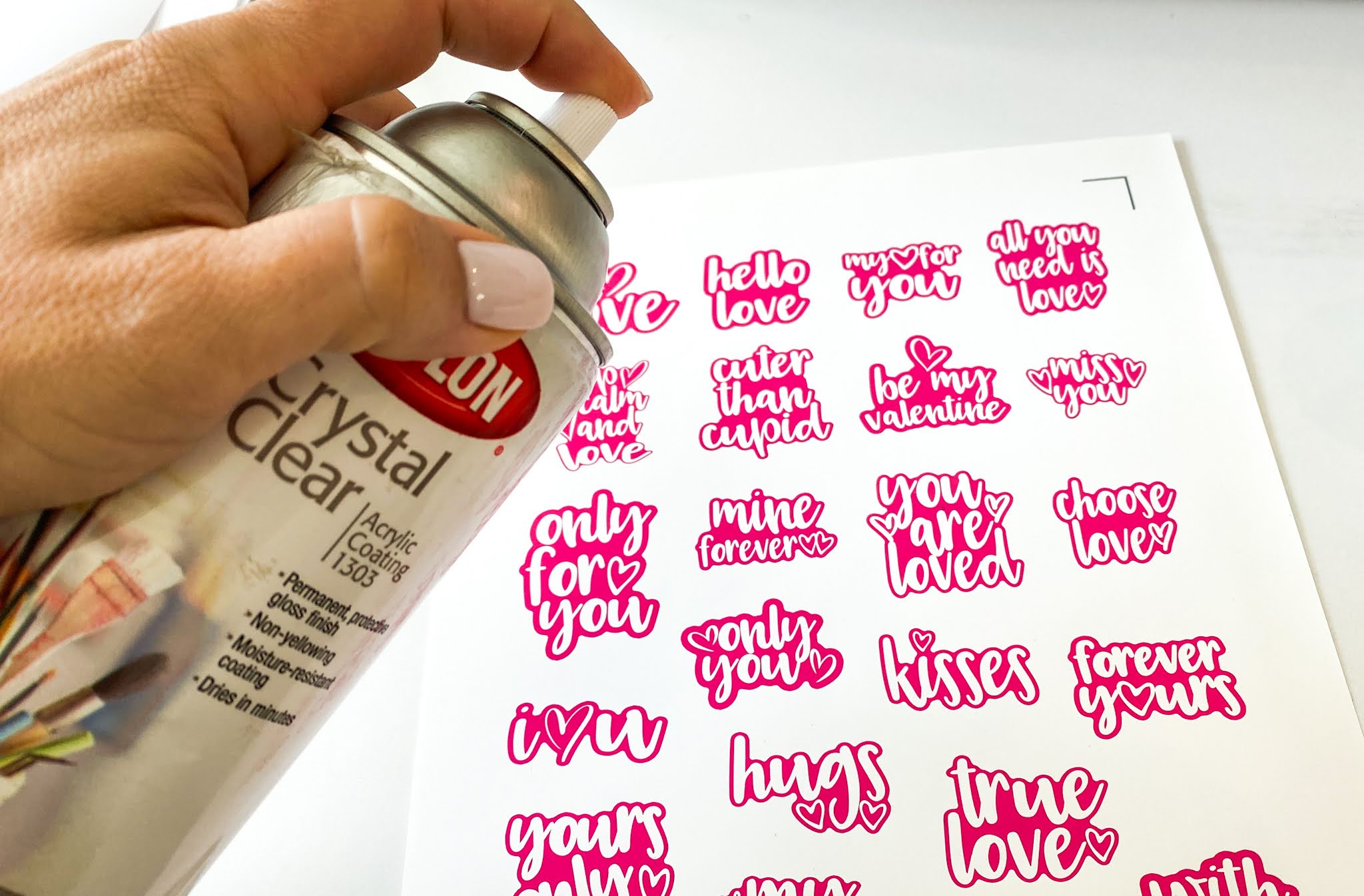 How To Use Clear Labels as an Over-Laminate for Stickers and Labels