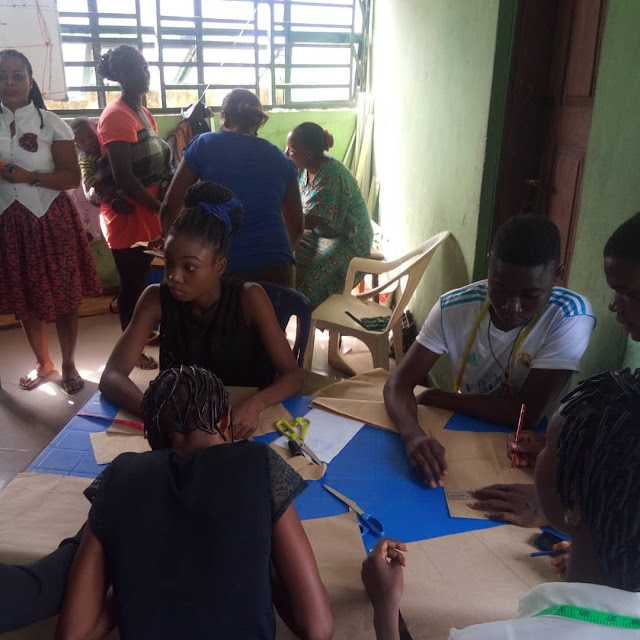 Empower Bayelsa Fashion Design Training participants