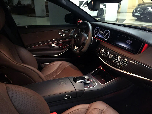 w222 interior