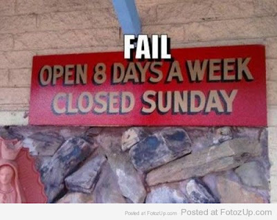 Funny closed signs