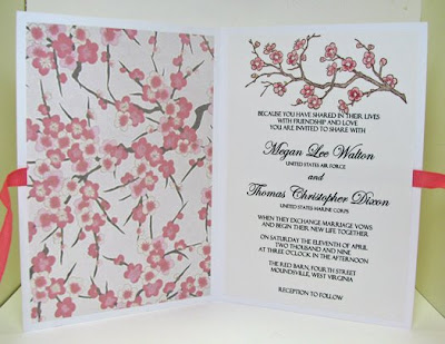 Wedding invitation samples