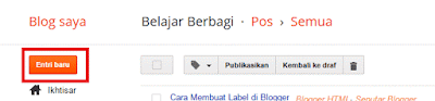 Langkah-Langkah Membuat Label Blogger