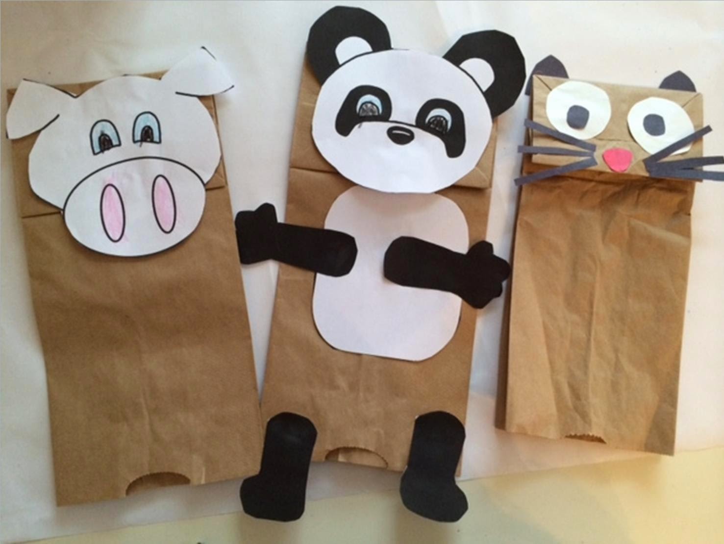How to Be the Best Nanny Paper Bag Puppets