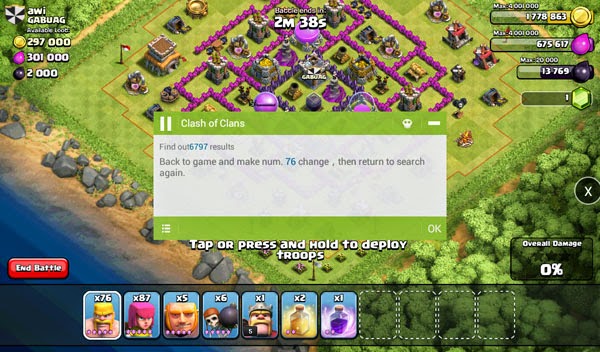 Cara Memperbanyak Troops Game Clash of Clans