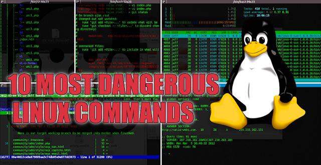 Dangerous termux commands