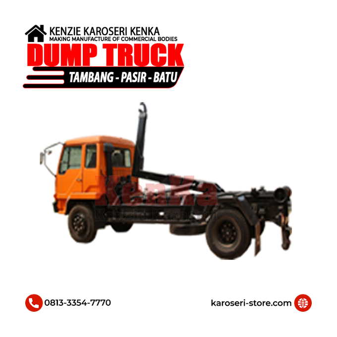 Info Harga Karoseri Dump Truck - Arm Roll - Hook Lift