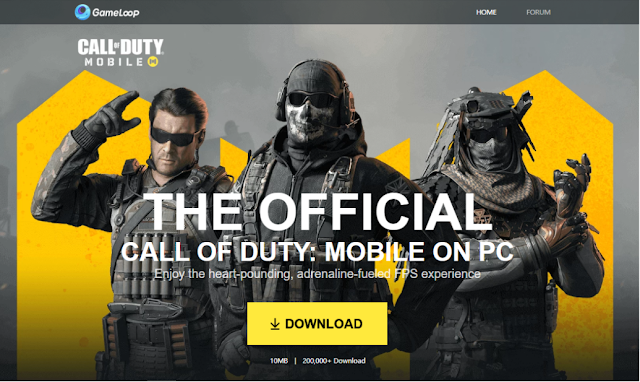 يمكنك الأن لعبة Call of Duty mobile على حاسوبك 