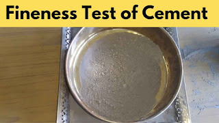 Cement test