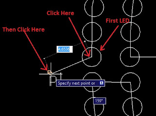 Connecting the port to the LED layout