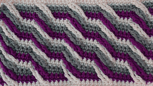 2 Crochet Imagen Estupenda puntada de muestra a crochet y ganchillo por Majovel Crochet Majovel crochet facil sencillo bareta paso a paso DIY