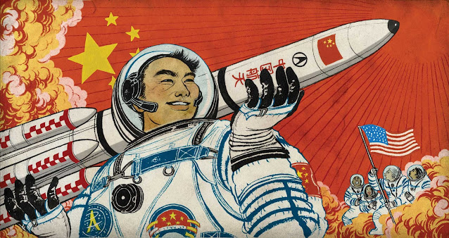 Chinese space program poster