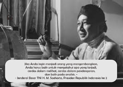 Kata Kata Bijak Presiden Soeharto