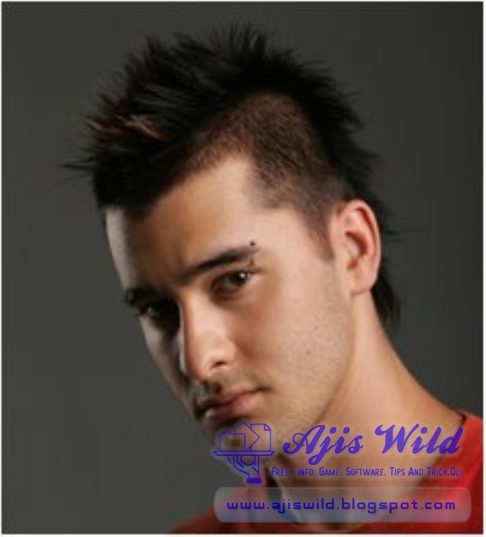 Aneka Gaya Model Rambut Mohawk Spike  Pria Ajis Wild