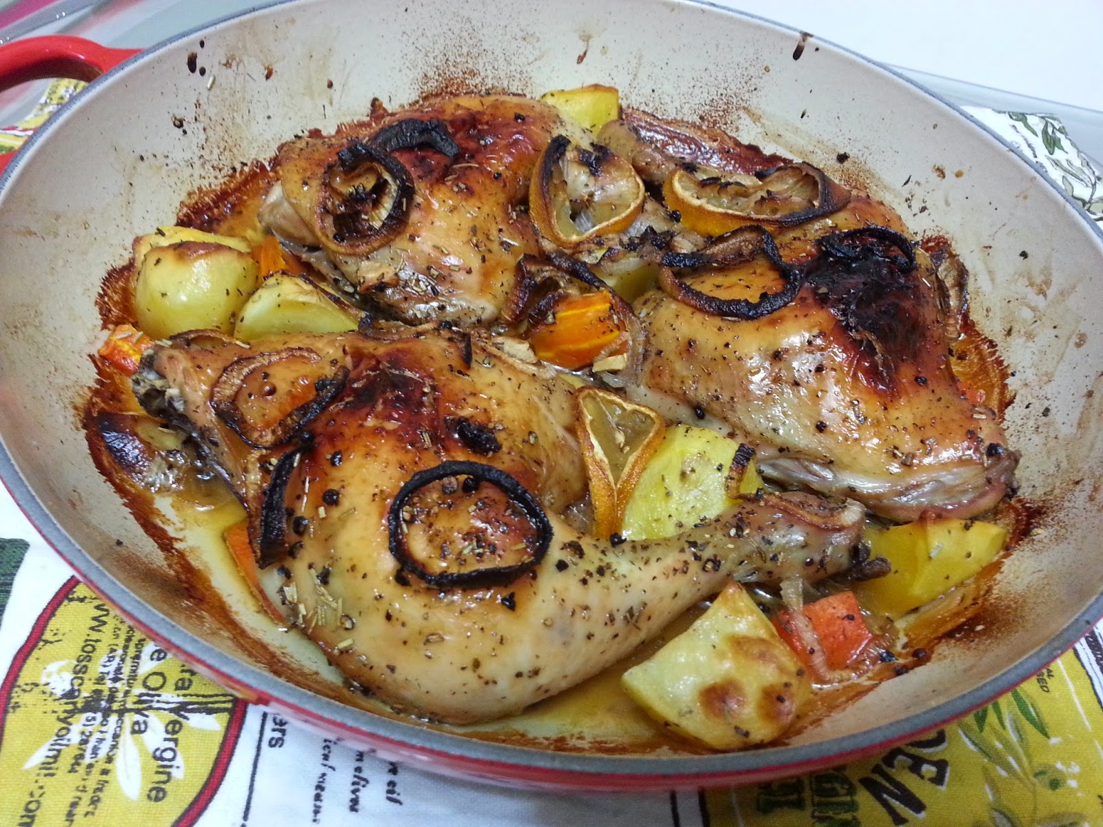 Life is colorful: Herb & Lemon Roasted Chicken (Easy n Juicy)