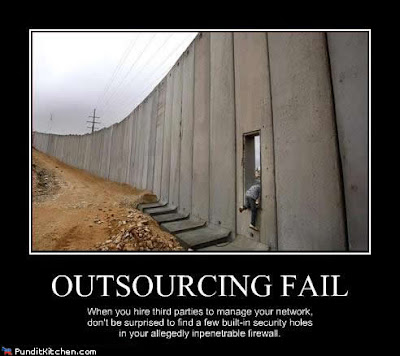 Outsourcing fail