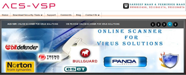 Online Scanning and Remove the Computer Viruses