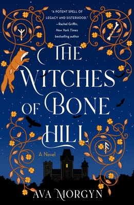 book cover romantic fantasy novel The Witches of Bone Hill by Ava Morgyn