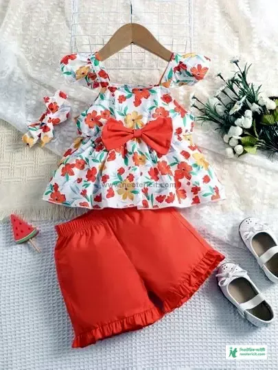 হ্যান্ড পেইন্ট বেবি জামার ডিজাইন - Hand paint baby clothes design - NeotericIT.com - Image no 14