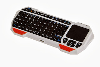 Review Aerb® Portable Wireless Bluetooth Keyboard Handheld with Rechargeable Lithium Battery